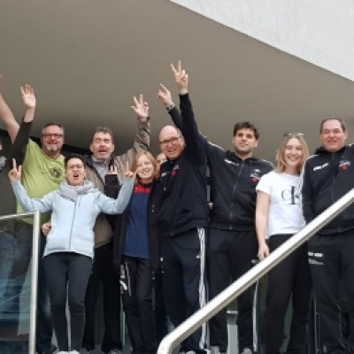 Geschafft! Die Mixed-Mannschaft der Volleyballer ist Kreisligameister 2019!